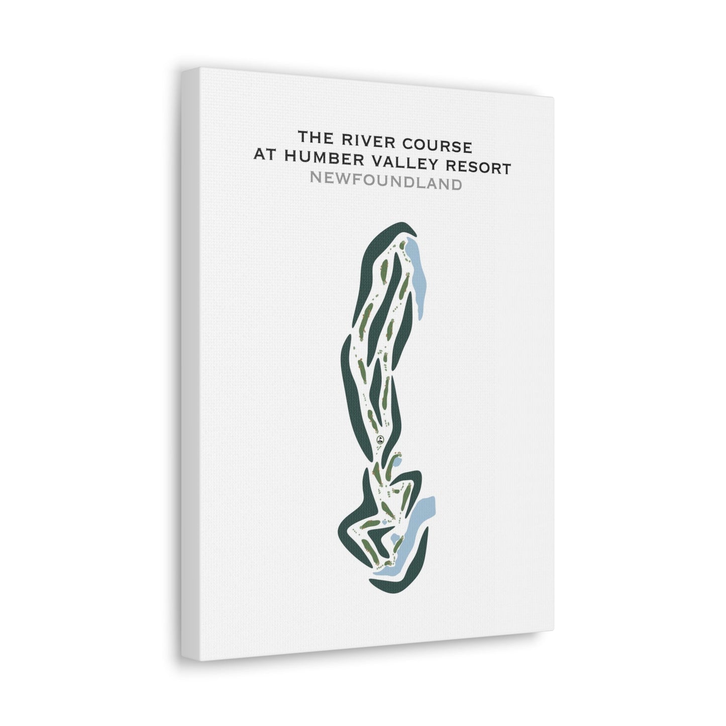 The River Course at Humber Valley Resort, Canada - Printed Golf Courses