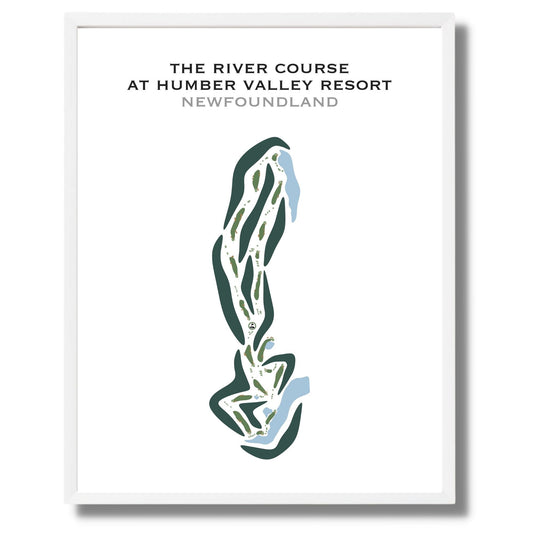 The River Course at Humber Valley Resort, Canada - Printed Golf Courses