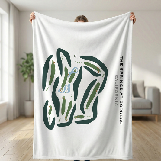 The Springs at Borrego, California - Printed Golf Courses