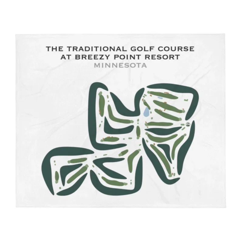 Traditional Golf Course at Breezy Point Resort, Minnesota - Printed Golf Courses