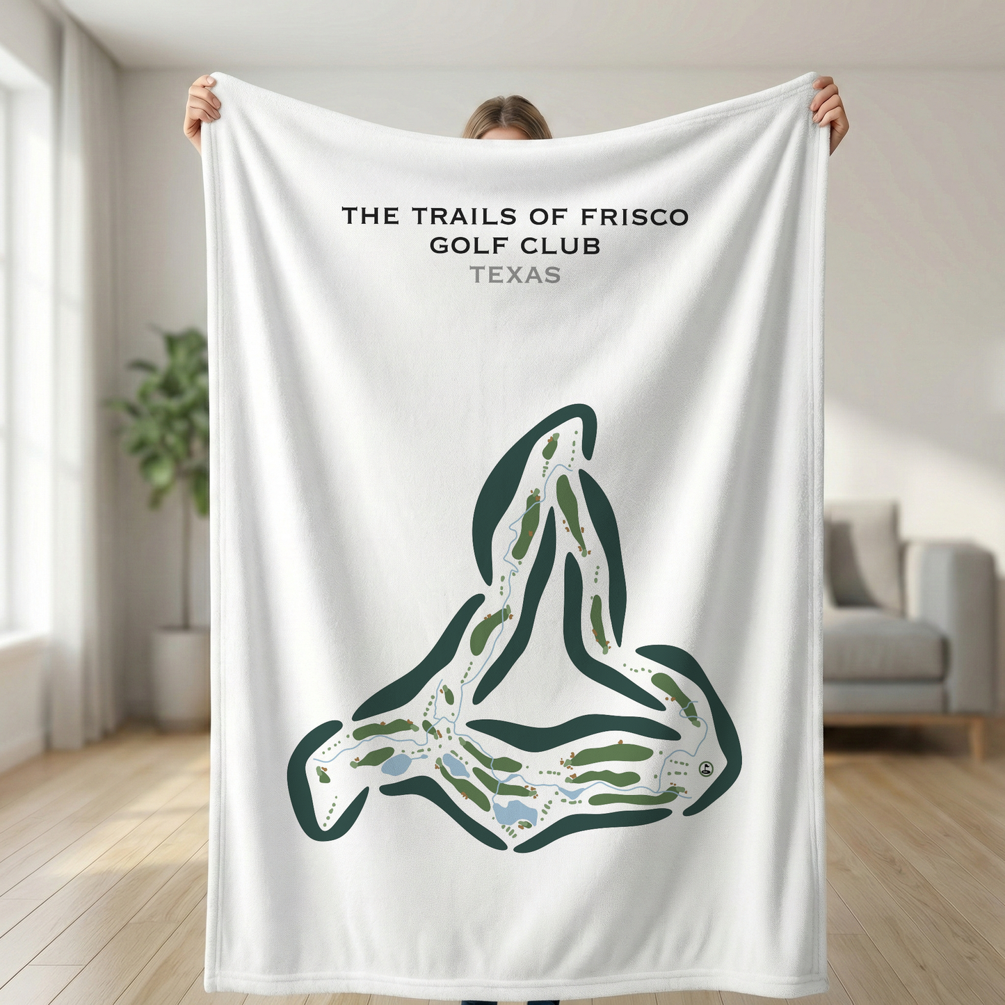 The Trails of Frisco Golf Club, Texas - Printed Golf Courses