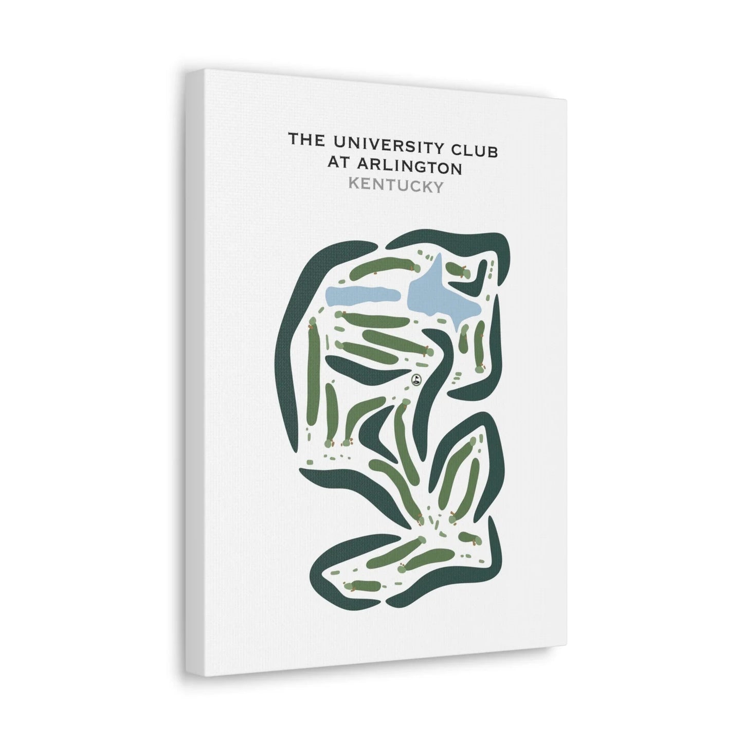 The University Club at Arlington, Kentucky - Printed Golf Courses