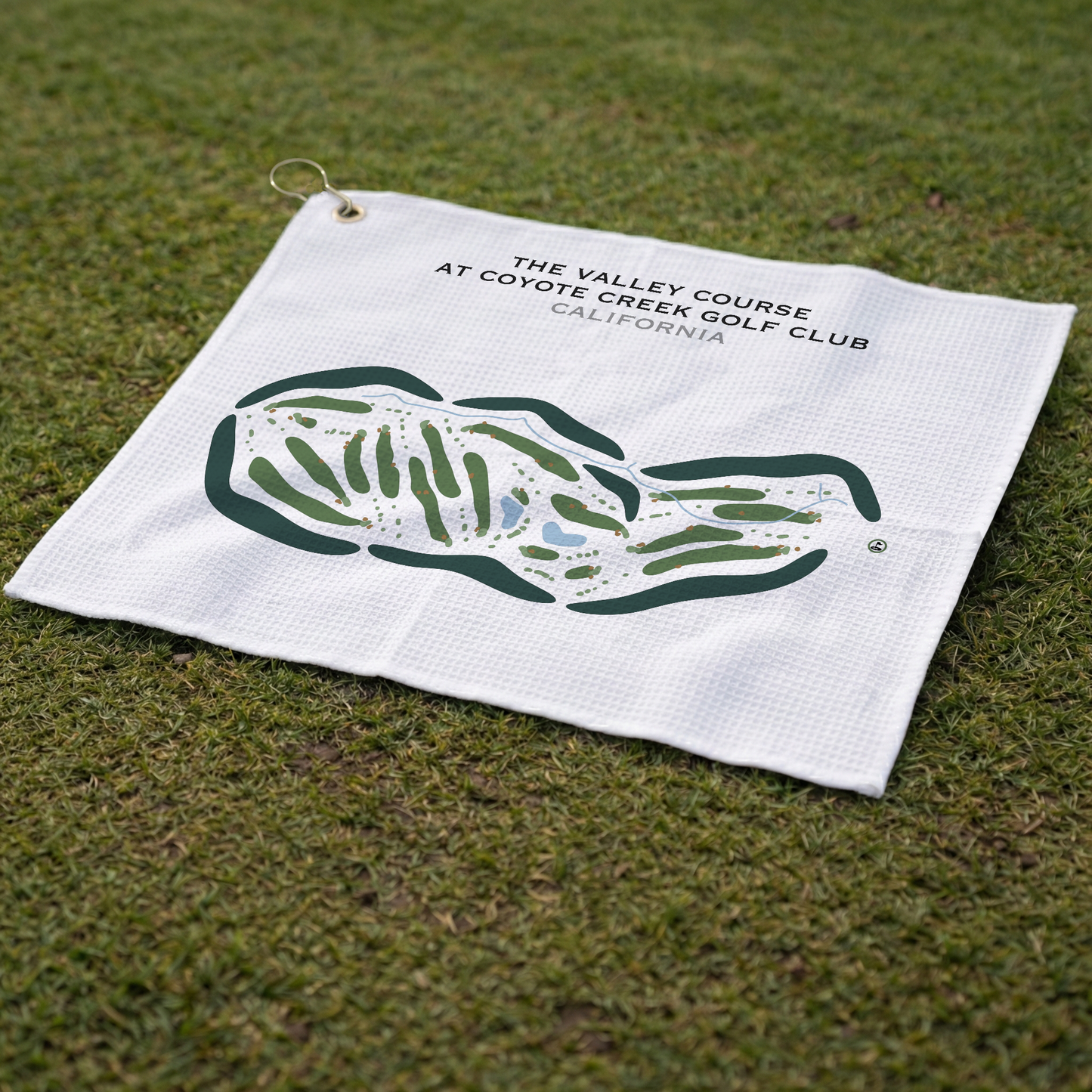 The Valley Course at Coyote Creek Golf Club, California - Printed Golf Courses