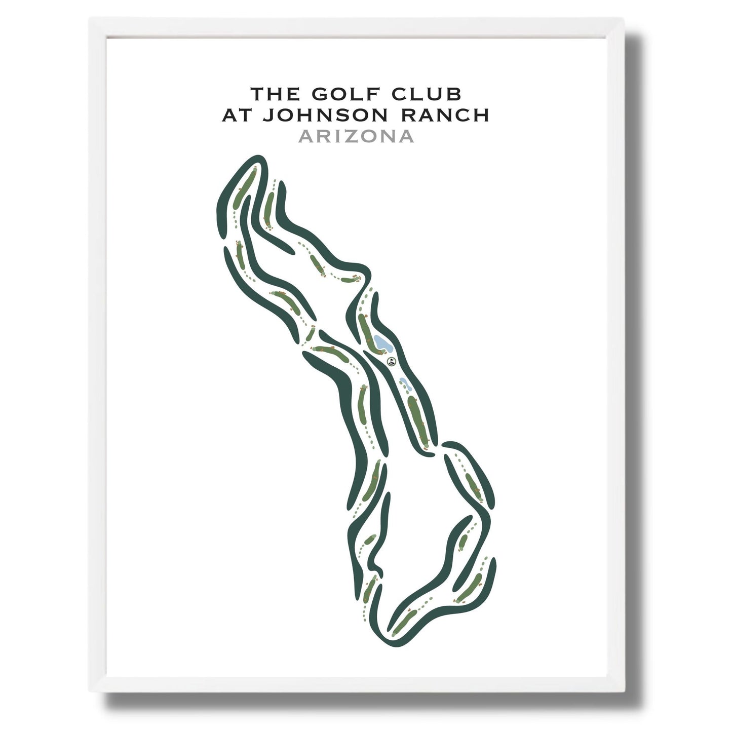 The Golf Club at Johnson Ranch, Arizona - Printed Golf Courses