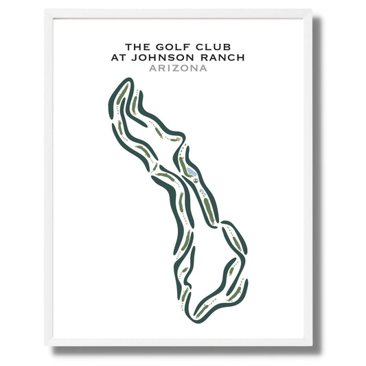 The Golf Club at Johnson Ranch, Arizona - Printed Golf Courses