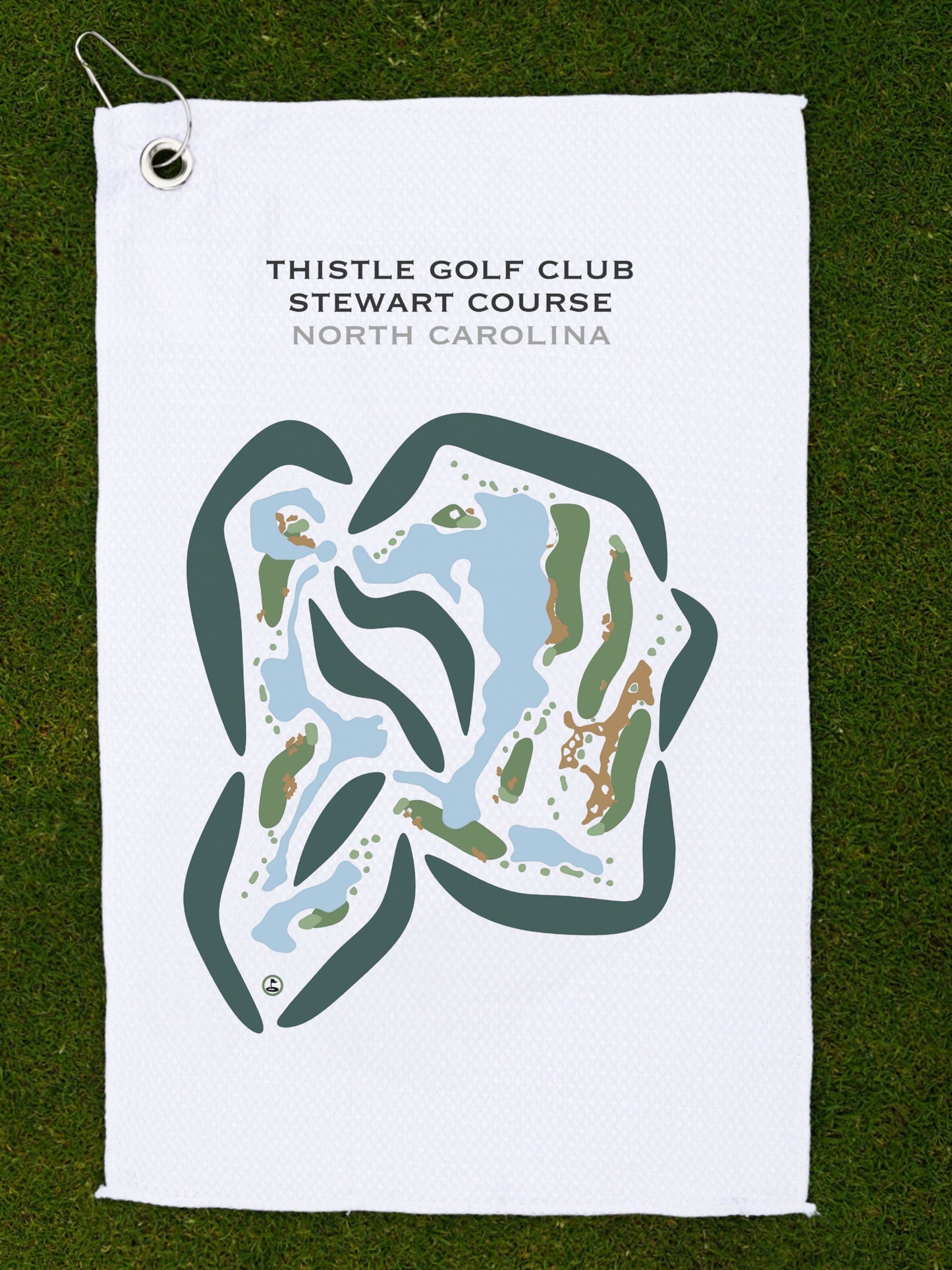 Thistle Golf Club, Stewart Course, North Carolina - Printed Golf Courses