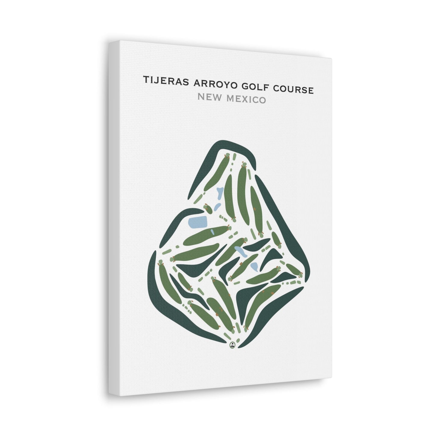 Tijeras Arroyo Golf Course, New Mexico - Printed Golf Courses