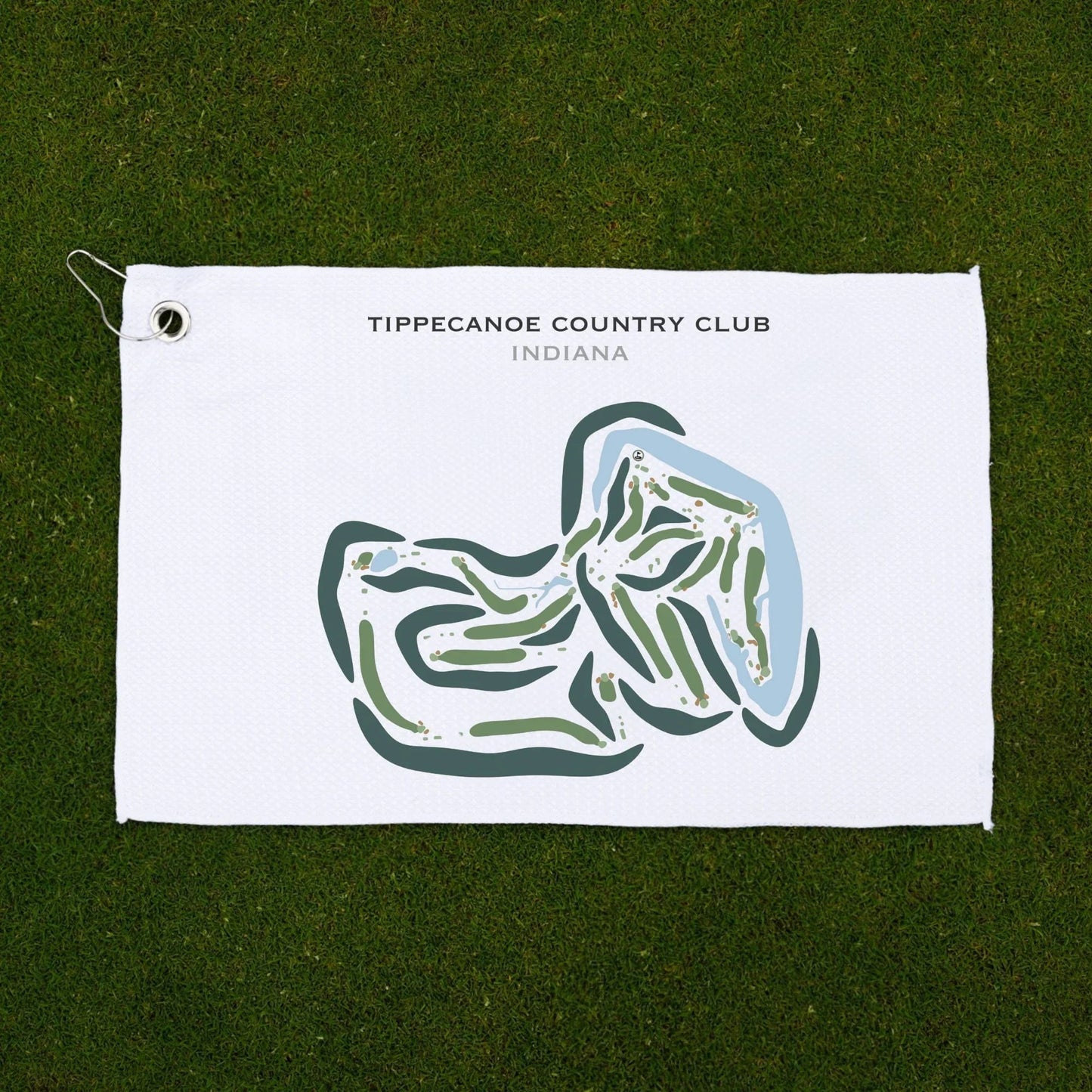Tippecanoe Country Club, Indiana - Printed Golf Courses
