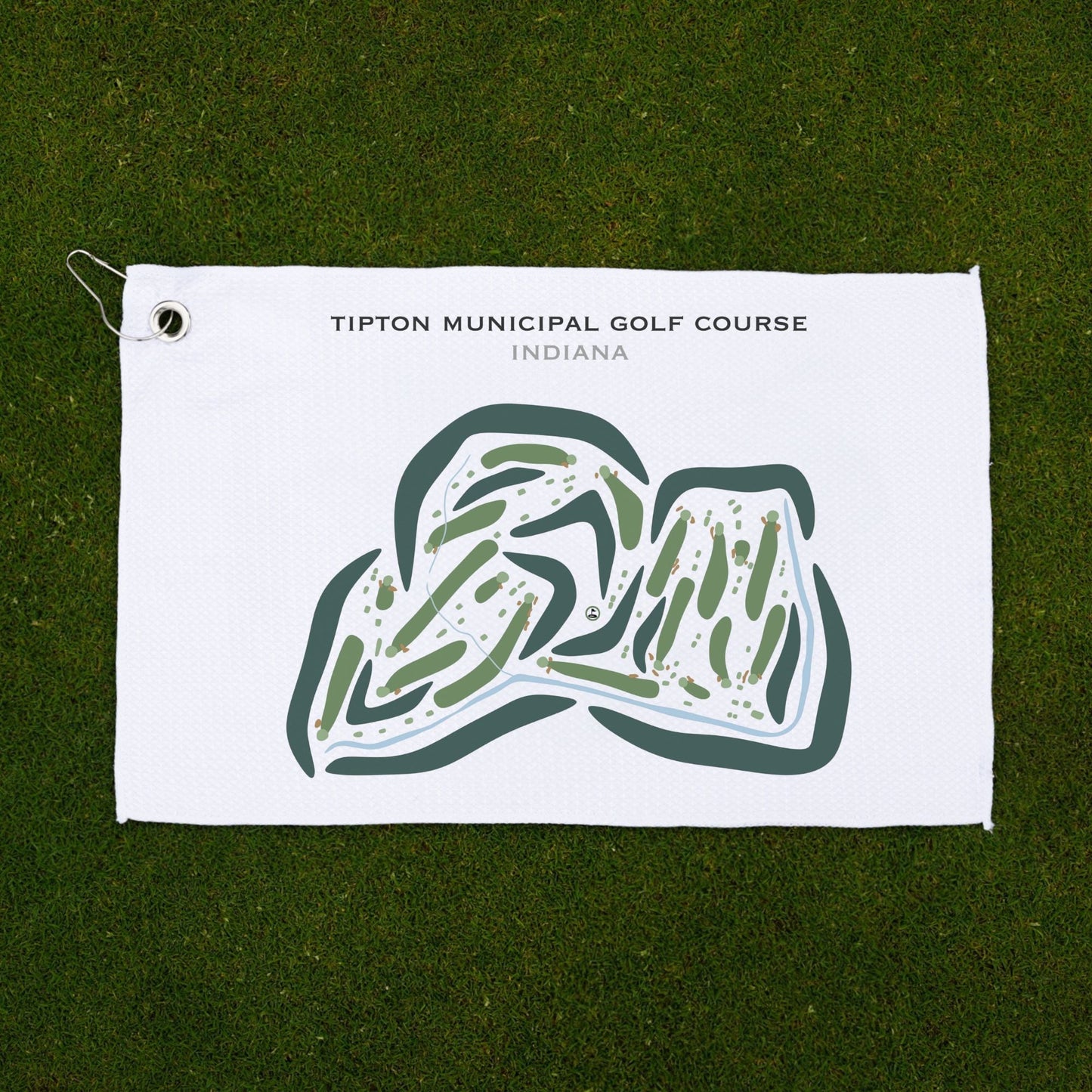 Tipton Municipal Golf Course, Indiana - Printed Golf Courses