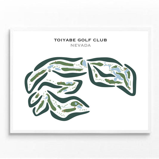 Toiyabe Golf Club, Nevada - Printed Golf Courses