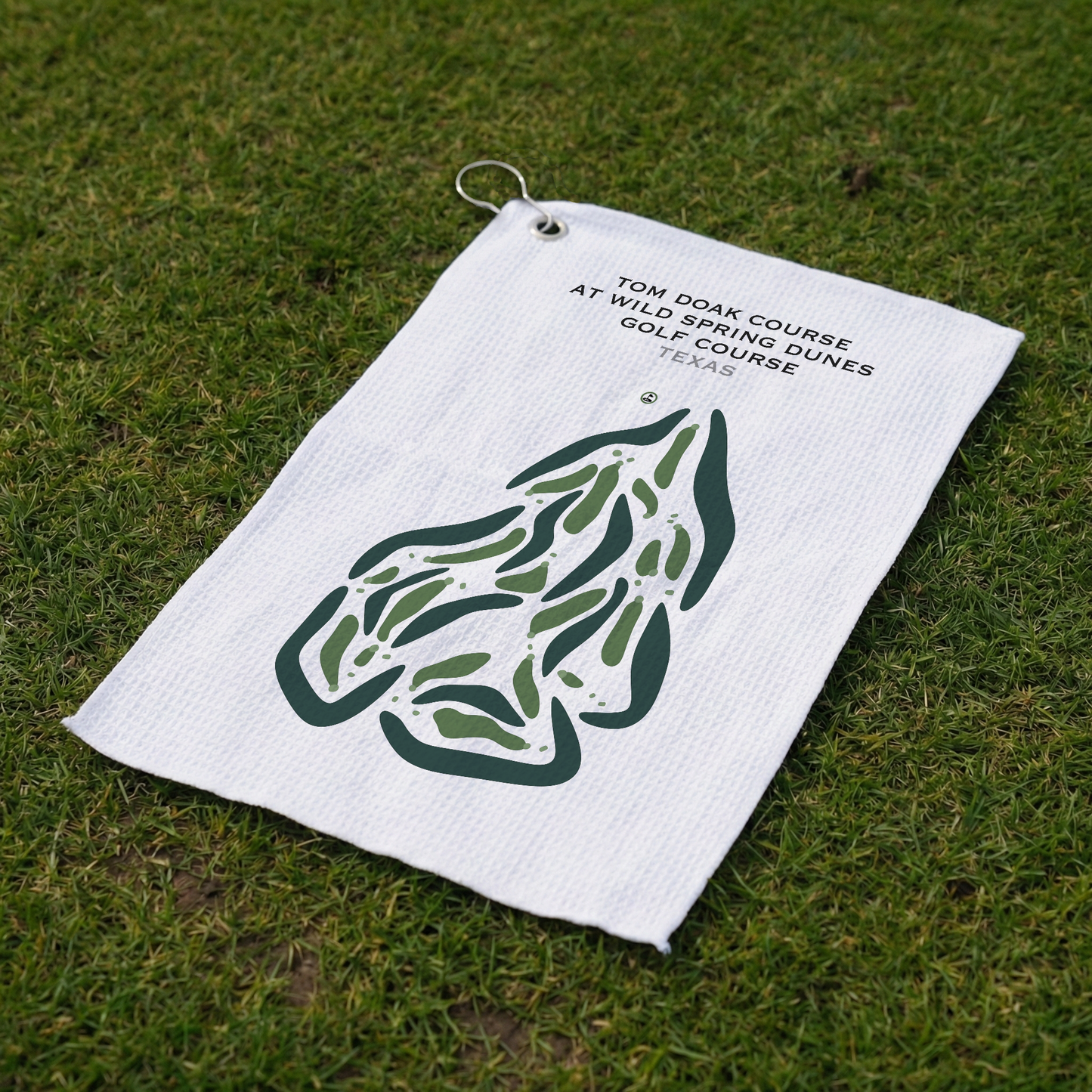 Tom Doak Course at Wild Spring Dunes Golf Course, Texas - Printed Golf Courses