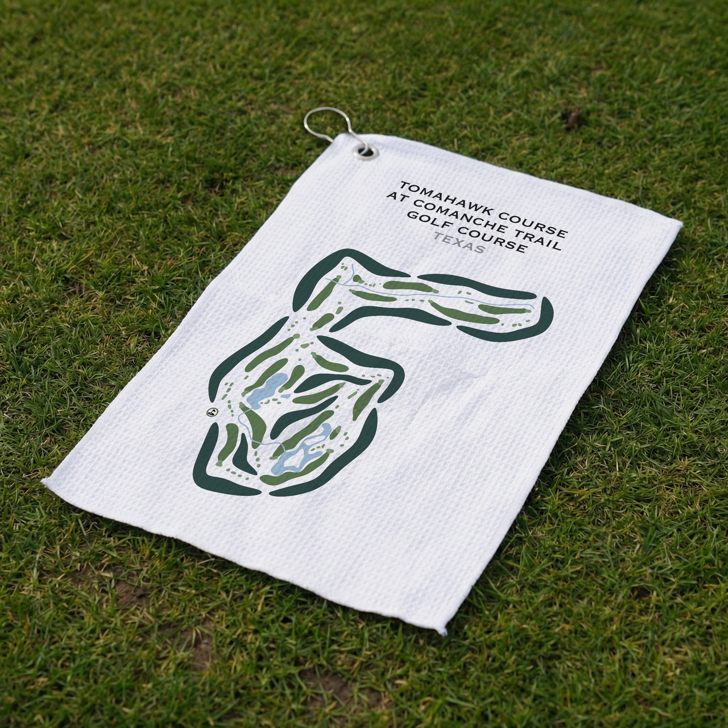 Tomahawk Course at Comanche Trail Golf Course, Texas - Printed Golf Courses