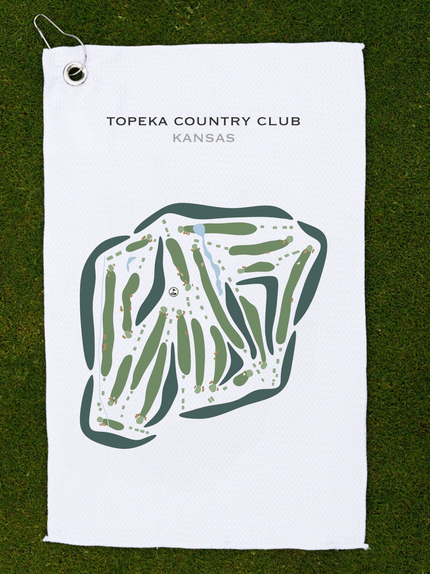 Topeka Country Club, Kansas - Printed Golf Courses