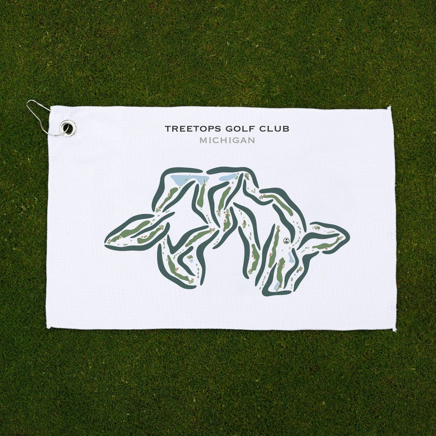 Treetops Golf Club, Michigan - Printed Golf Courses