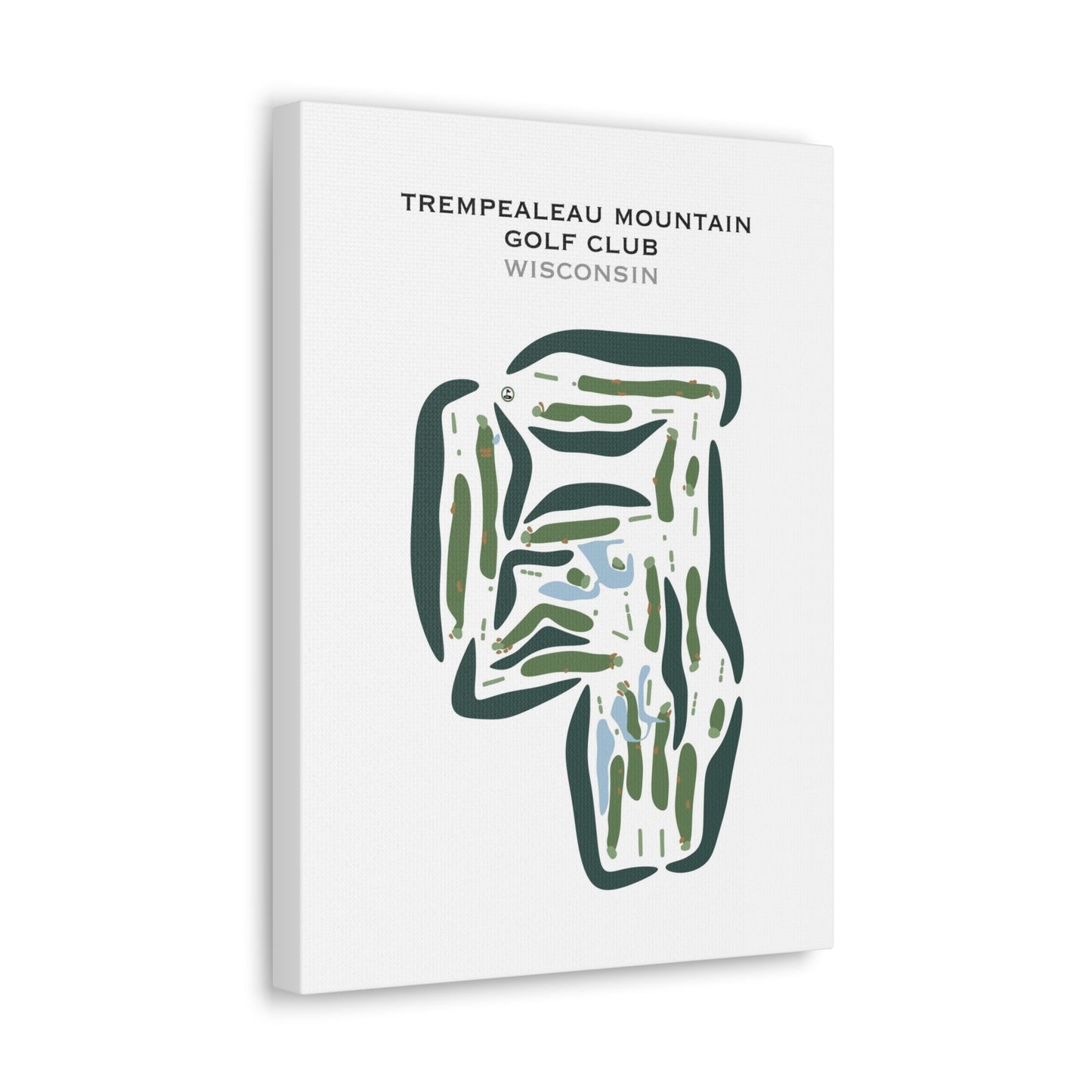 Trempealeau Mountain Golf Club, Wisconsin - Printed Golf Courses