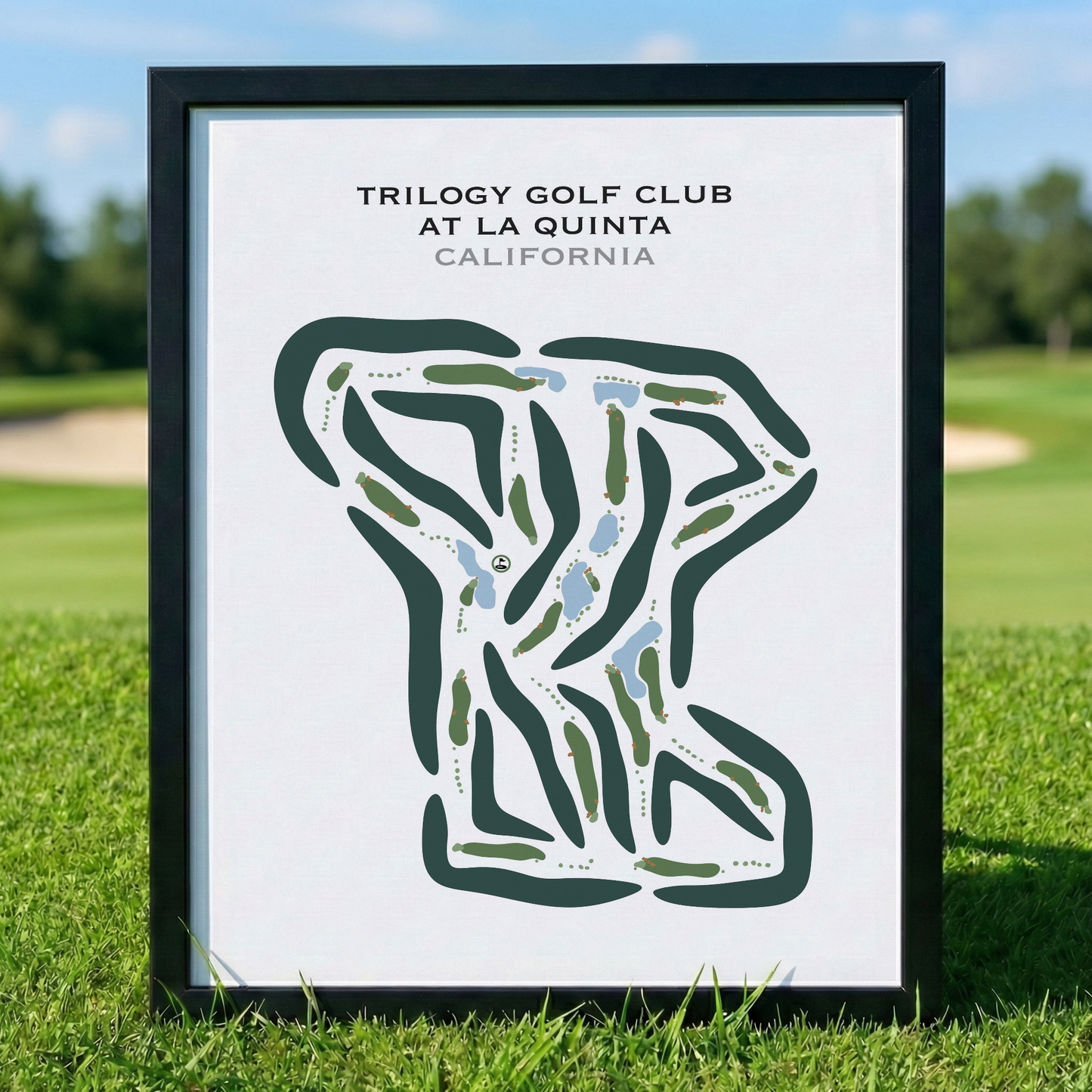 Trilogy Golf Club at La Quinta, California - Printed Golf Courses