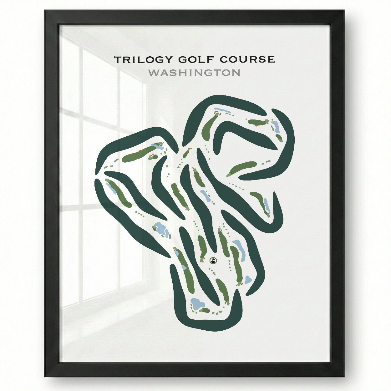 Trilogy Golf Course, Washington - Printed Golf Courses