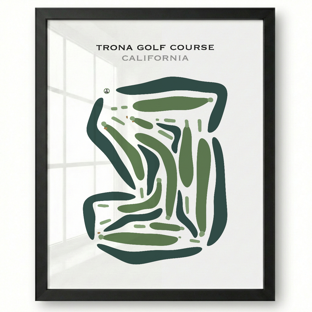 Trona Golf Course, California - Printed Golf Courses
