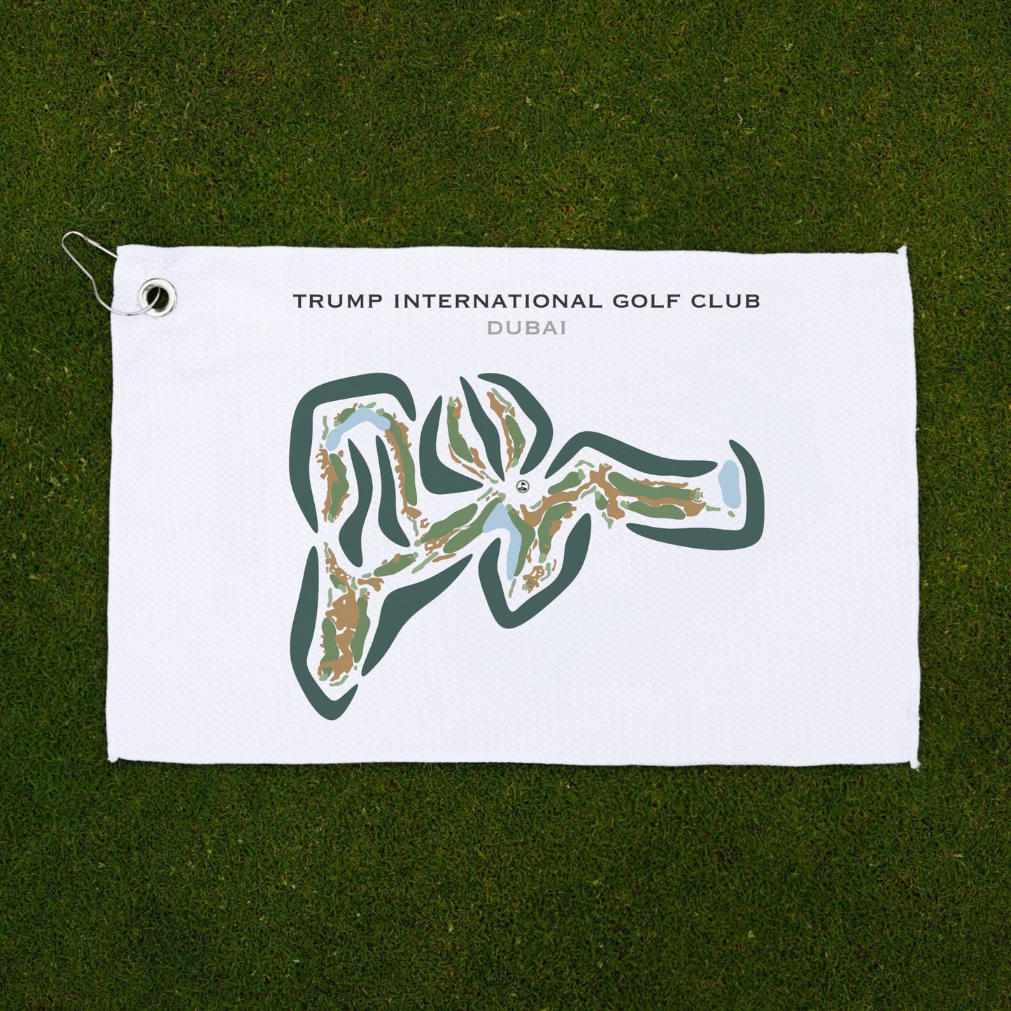 Trump International Golf Club, Dubai, United Arab Emirates - Printed Golf Courses