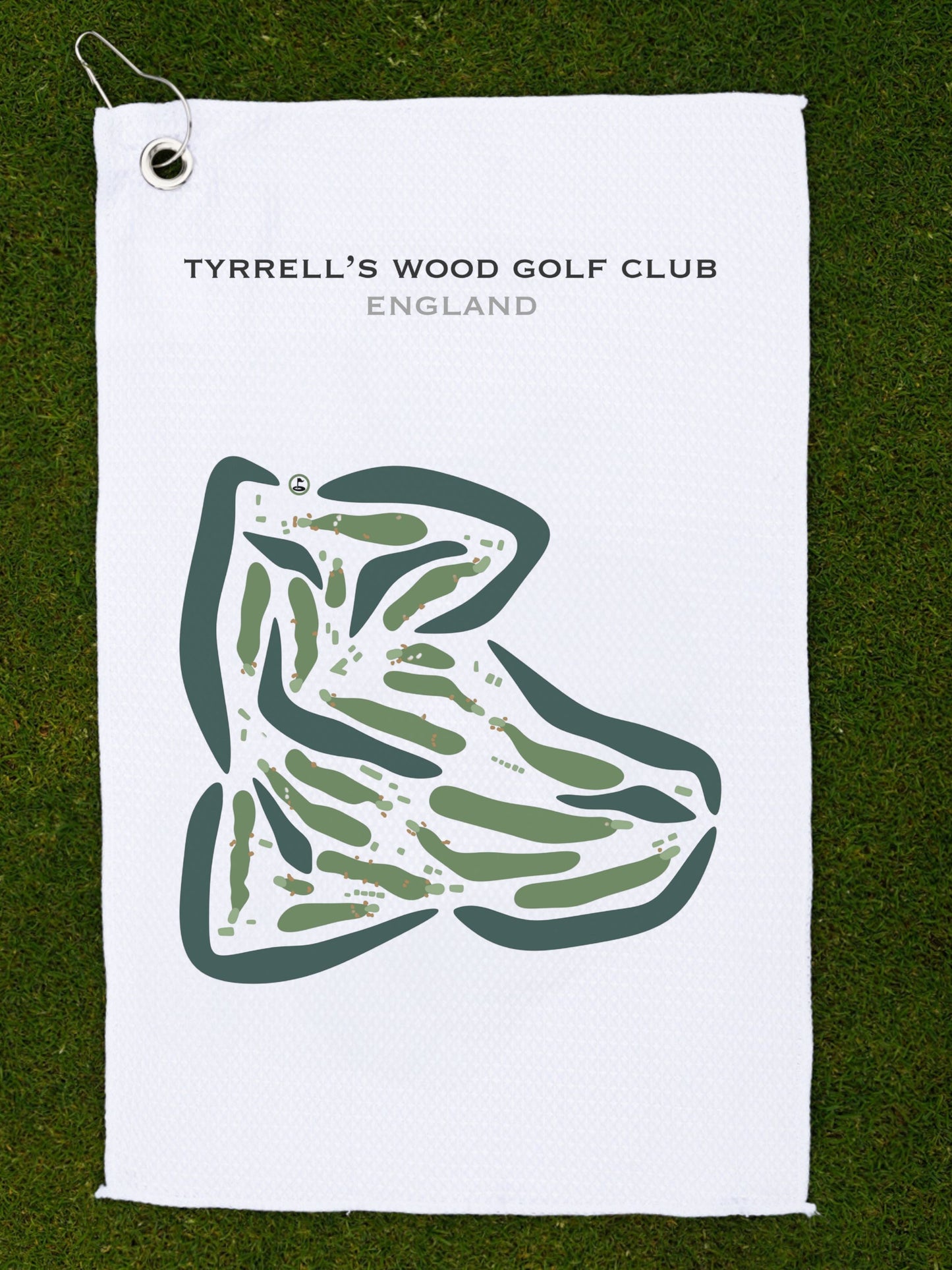 Tyrrell's Wood Golf Club, England - Printed Golf Courses