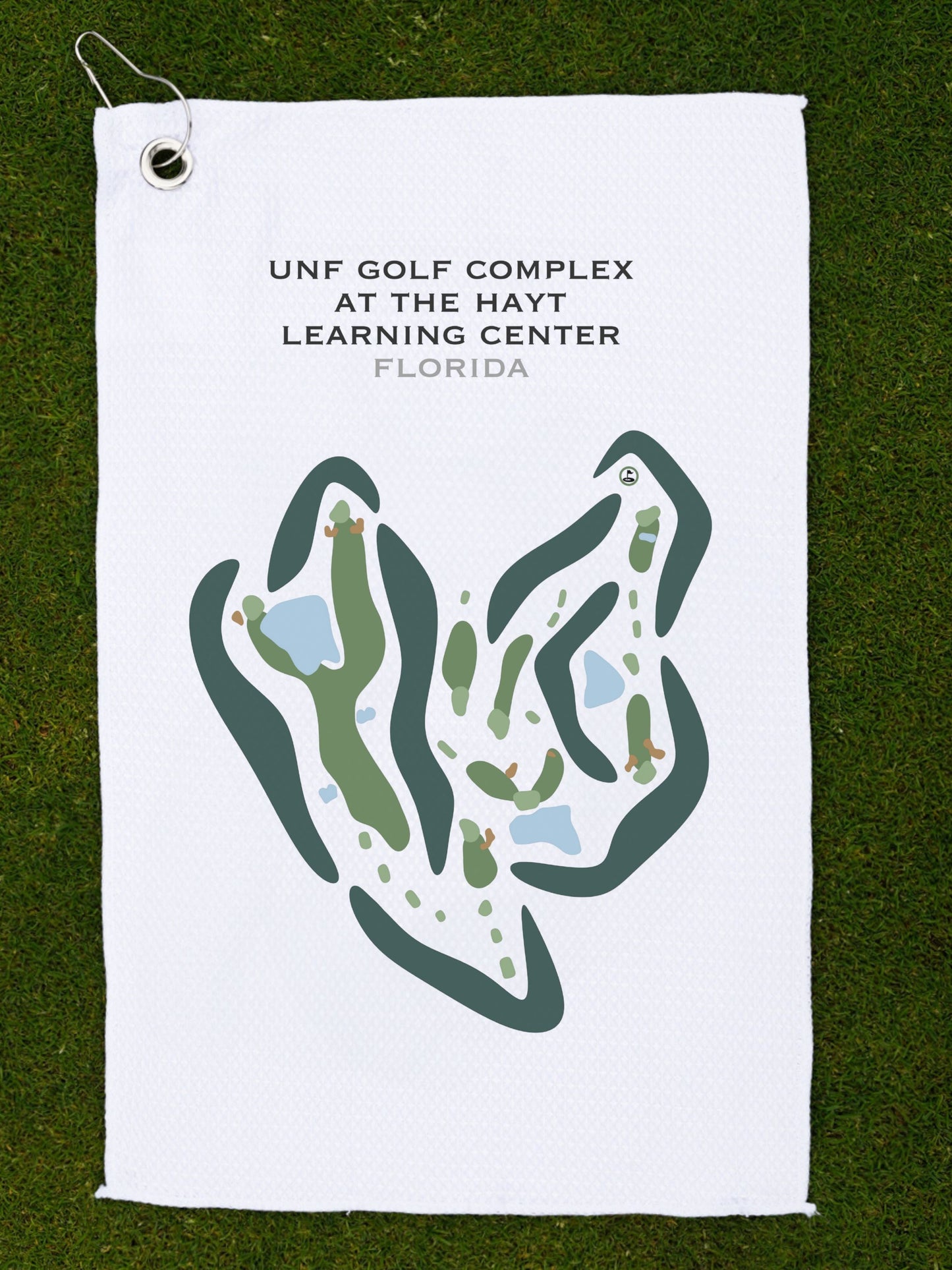 UNF Golf Complex at the Hayt Learning Center, Florida - Printed Golf Courses