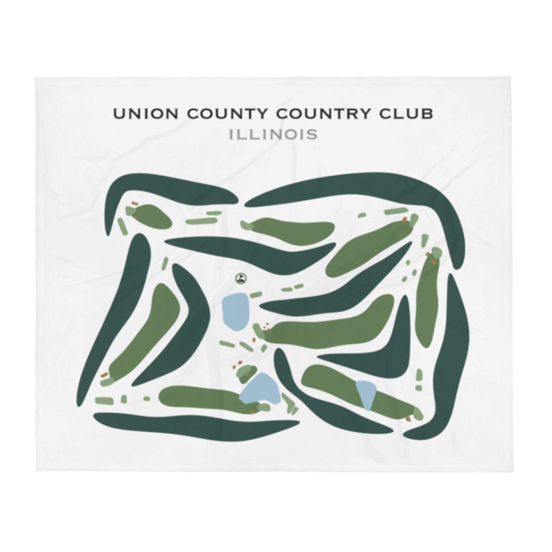 Union County Country Club, Illinois - Printed Golf Courses