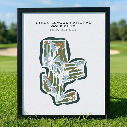 Union League National Golf Club, New Jersey - Printed Golf Courses