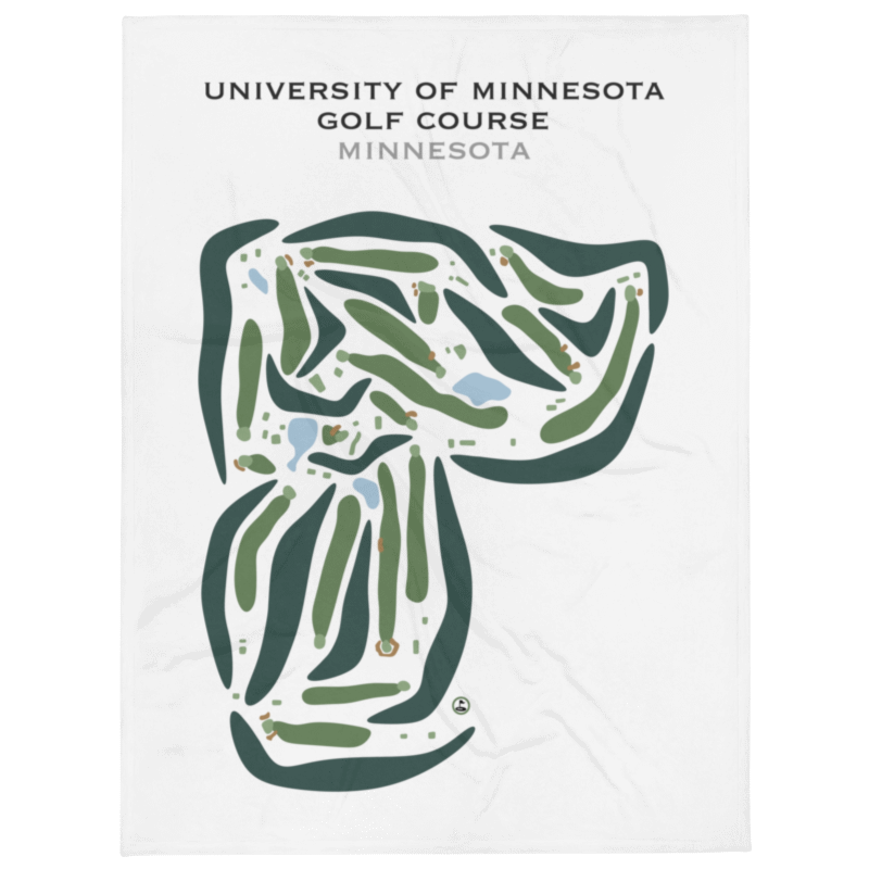 University of Minnesota Golf Course, Minnesota - Printed Golf Courses