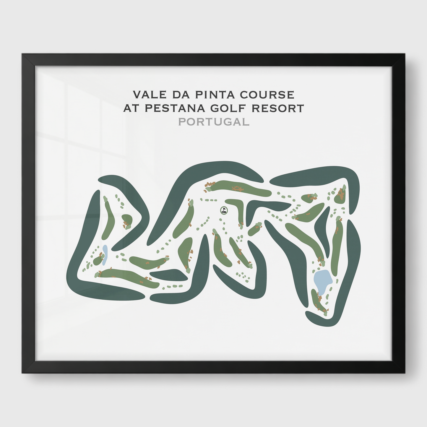 Vale da Pinta Course at Pestana Golf Resort, Portugal - Printed Golf Courses