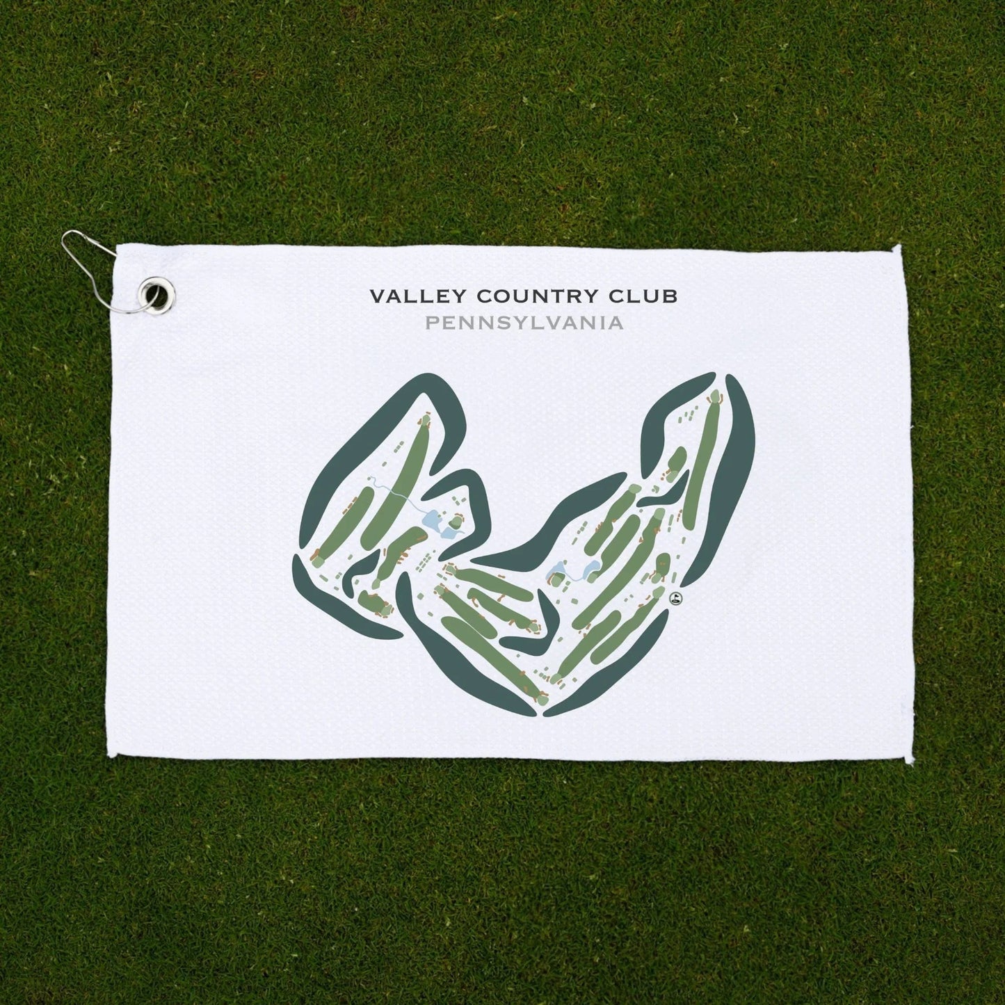 Valley Country Club, Pennsylvania - Printed Golf Courses