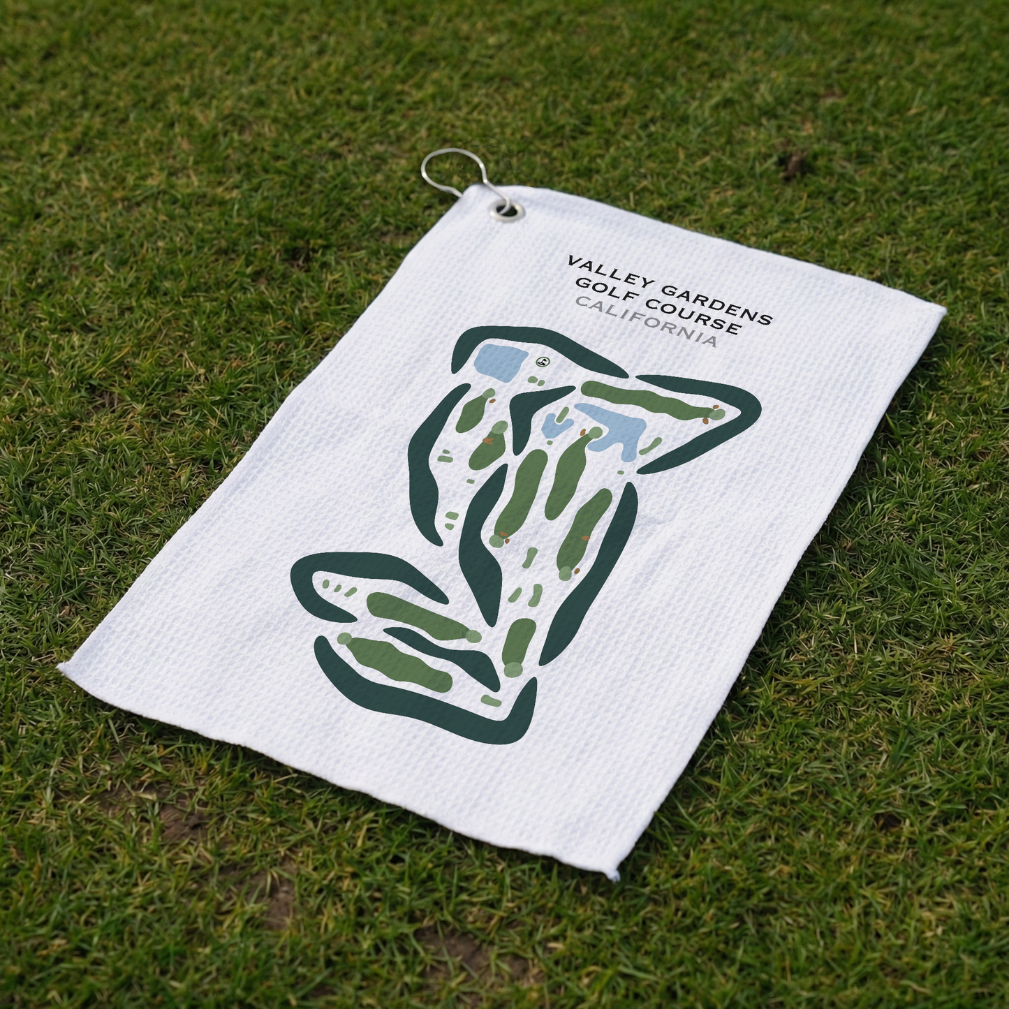 Valley Gardens Golf Course, California - Printed Golf Courses