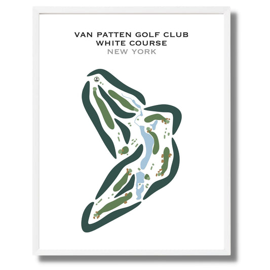 Van Patten Golf Club, White Course, New York - Printed Golf Courses