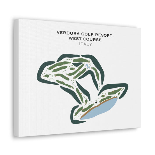 Verdura Golf Resort - West Course, Italy - Printed Golf Courses