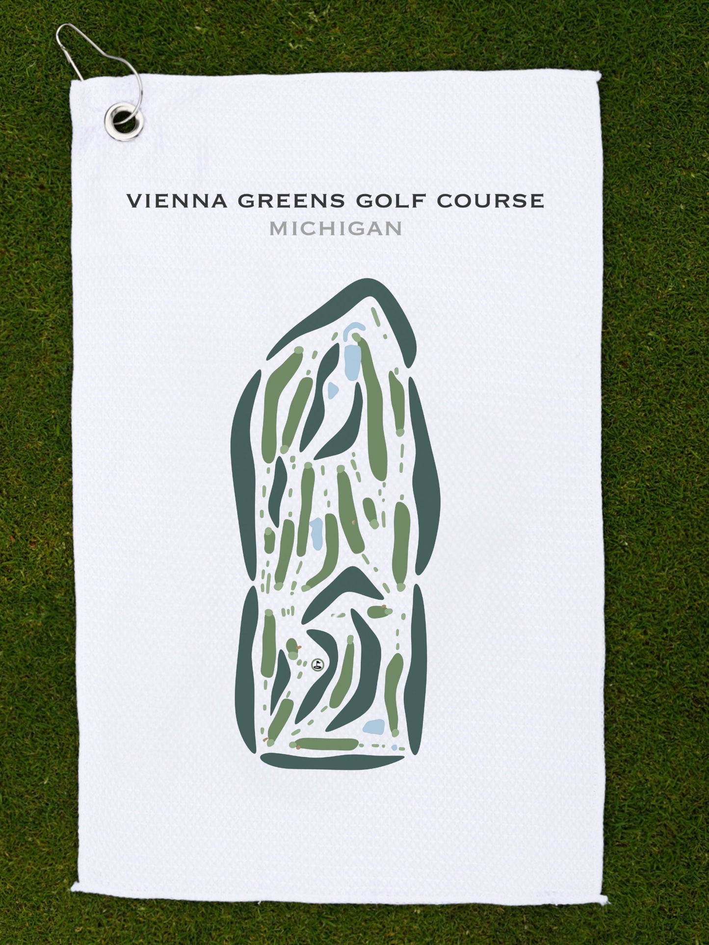 Vienna Greens Golf Course, Michigan - Printed Golf Courses