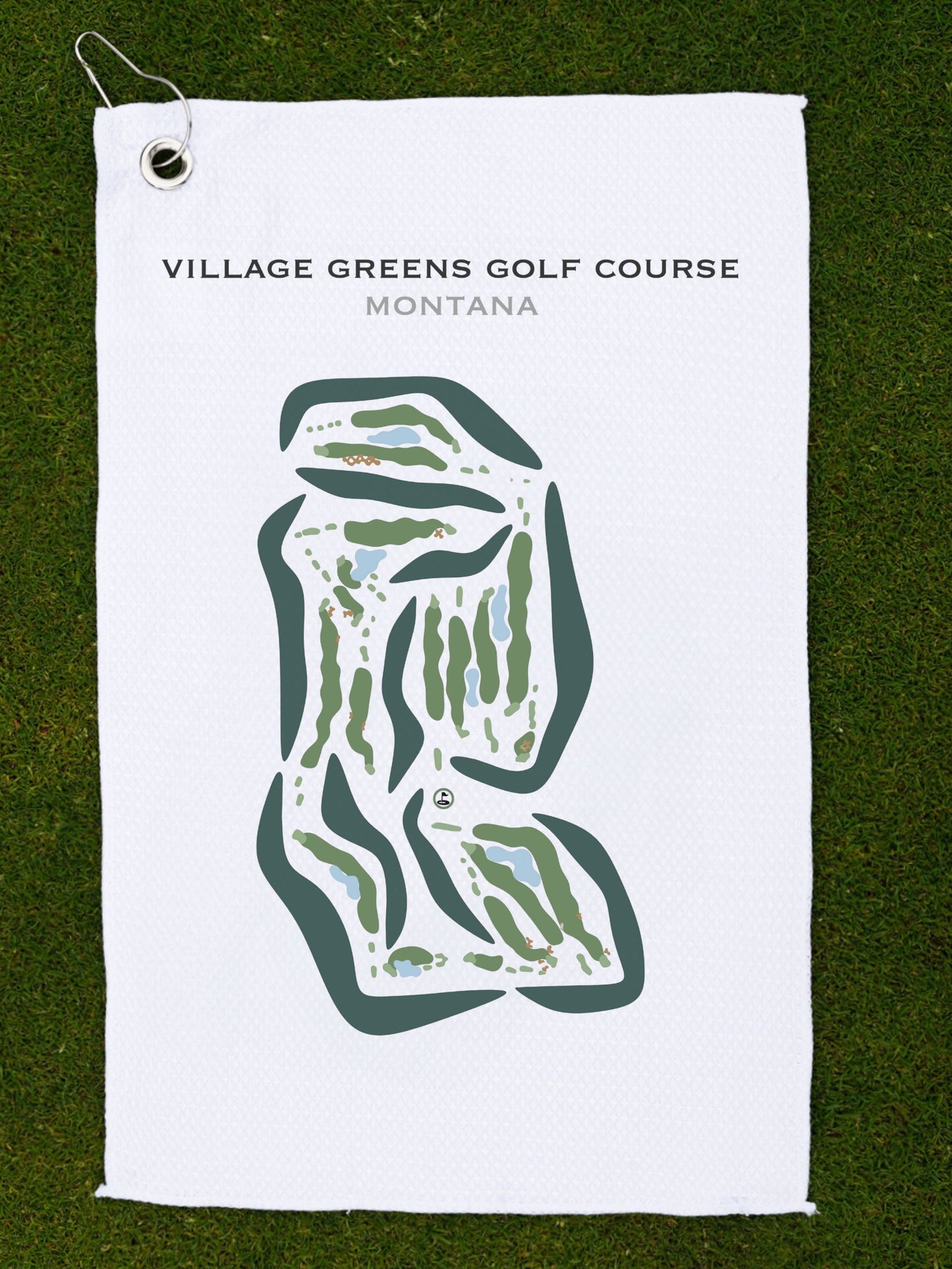 Village Greens Golf Course, Montana - Printed Golf Courses