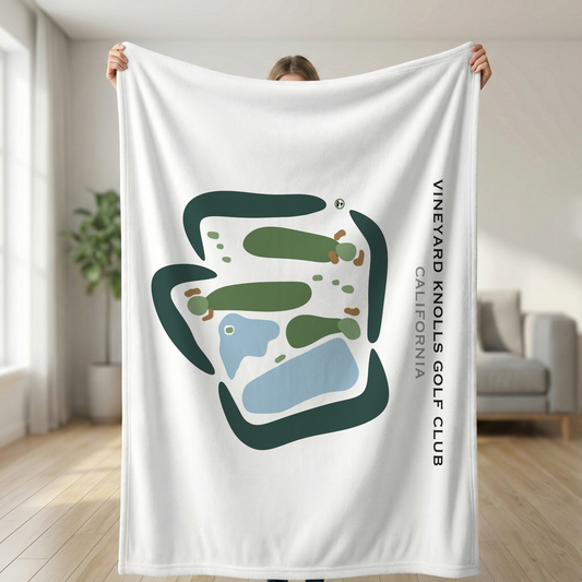 Vineyard Knolls Golf Club, California - Printed Golf Courses