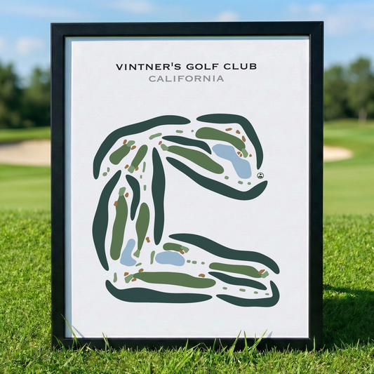 Vintner's Golf Club, California - Printed Golf Courses