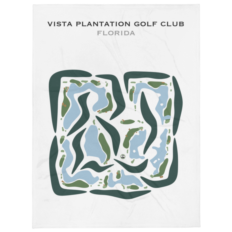 Vista Plantation Golf Club, Florida - Printed Golf Courses