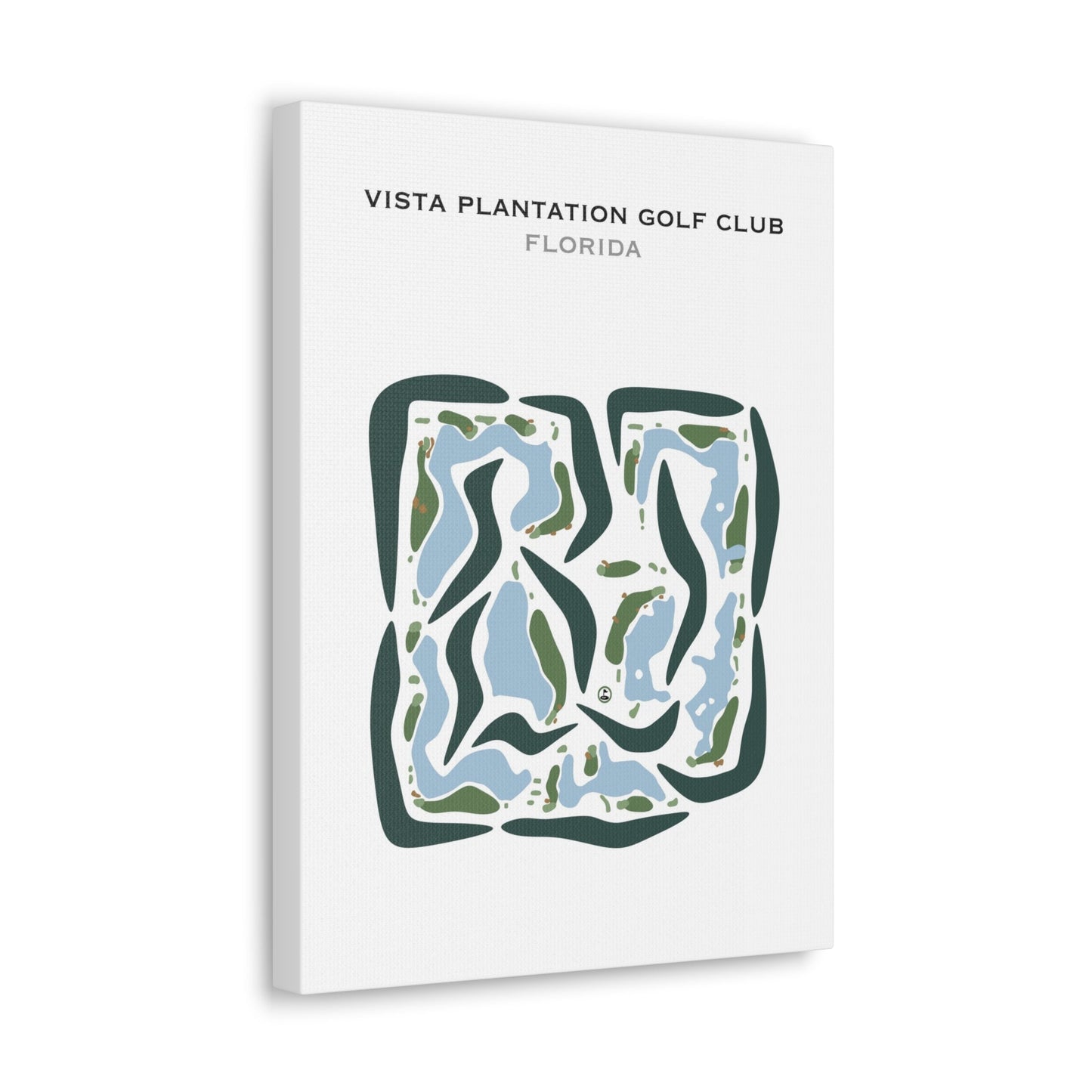 Vista Plantation Golf Club, Florida - Printed Golf Courses