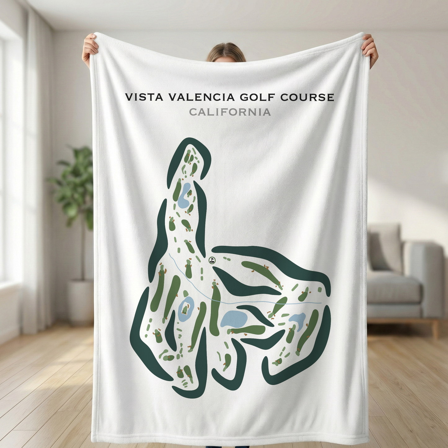Vista Valencia Golf Course, California - Printed Golf Courses