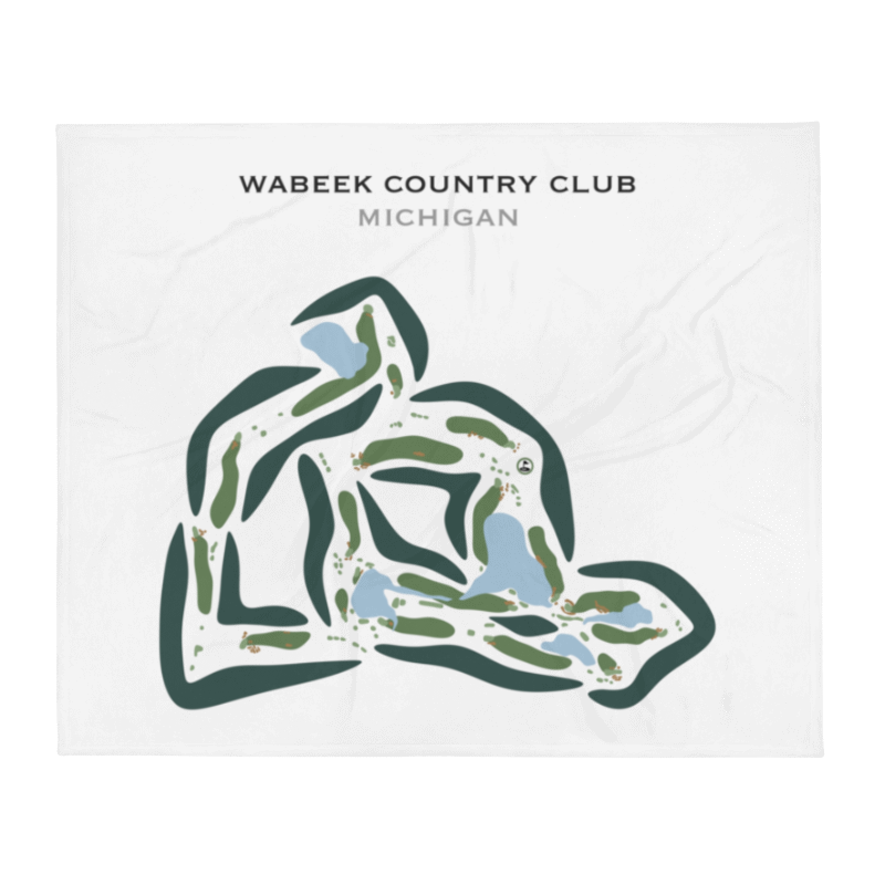 Wabeek Country Club, Michigan - Printed Golf Courses