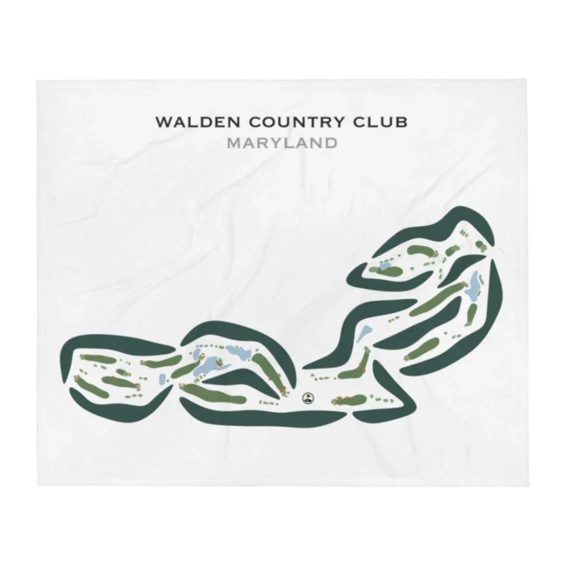 Walden Country Club, Maryland - Printed Golf Courses