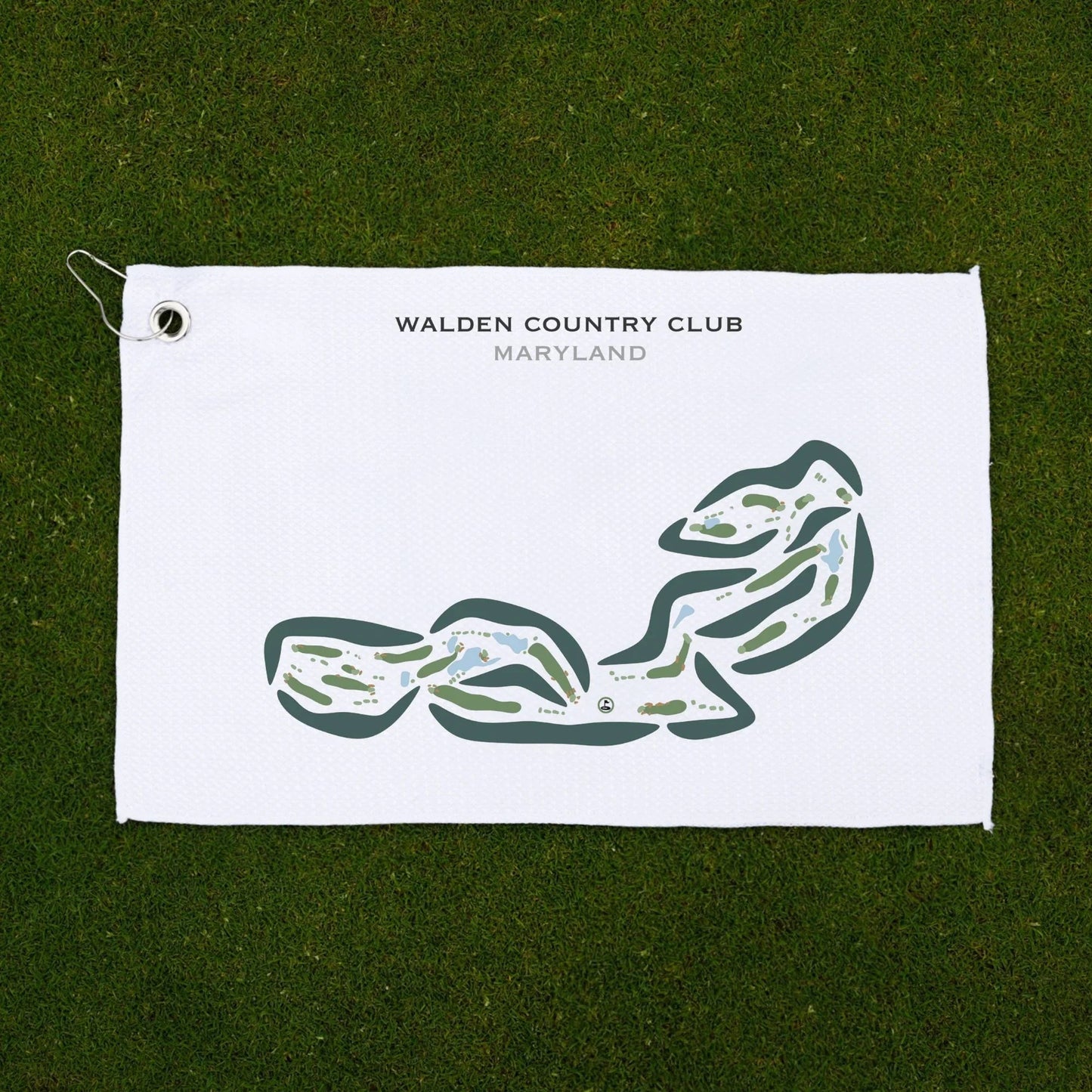 Walden Country Club, Maryland - Printed Golf Courses