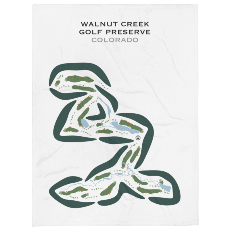 Walnut Creek Golf Preserve, Colorado - Printed Golf Courses