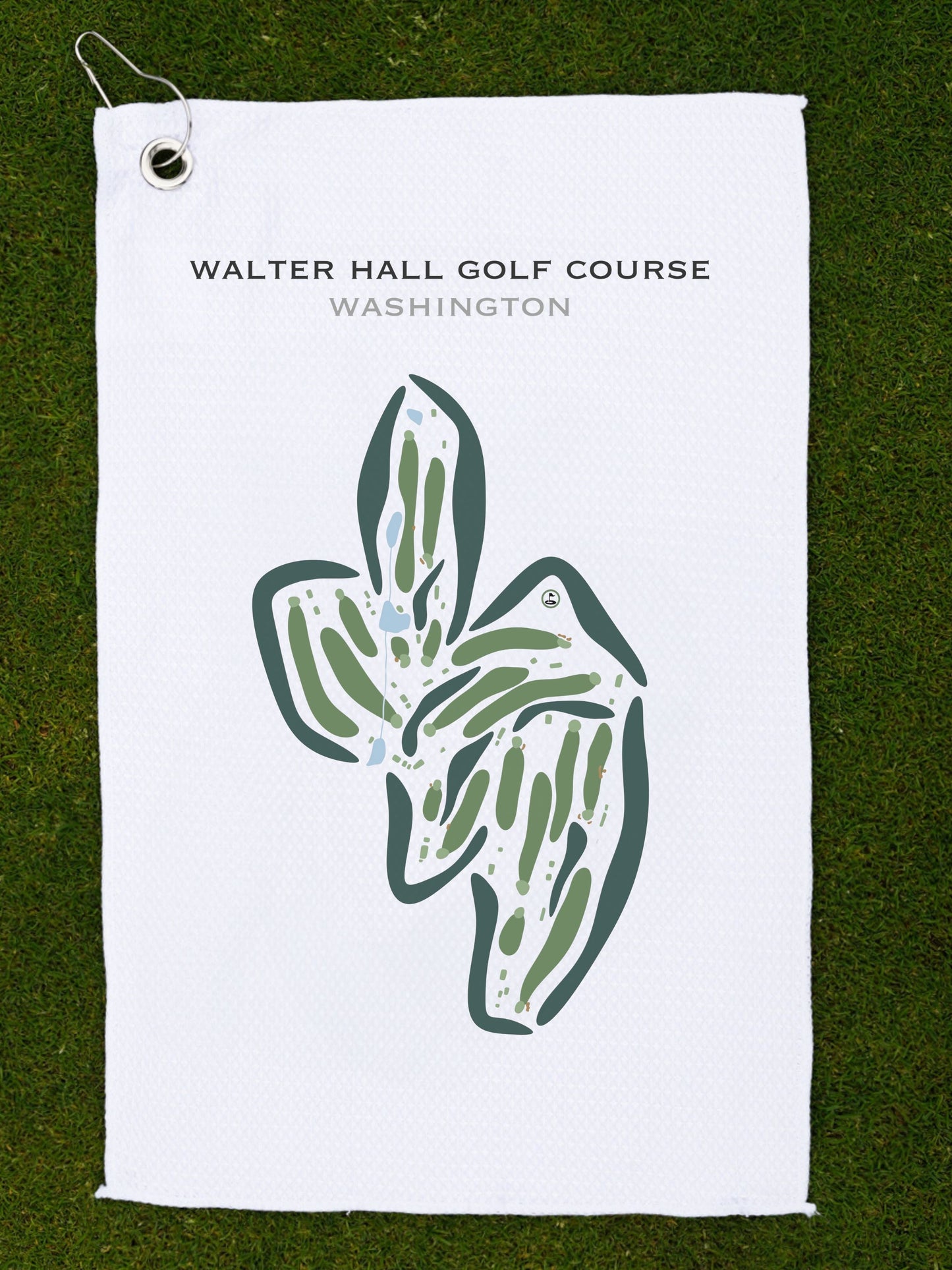Walter Hall Golf Course, Washington - Printed Golf Courses