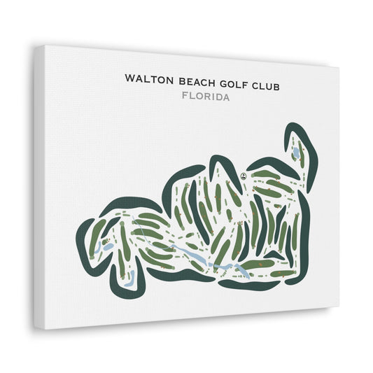 Walton Beach Golf Club, Florida - Printed Golf Courses