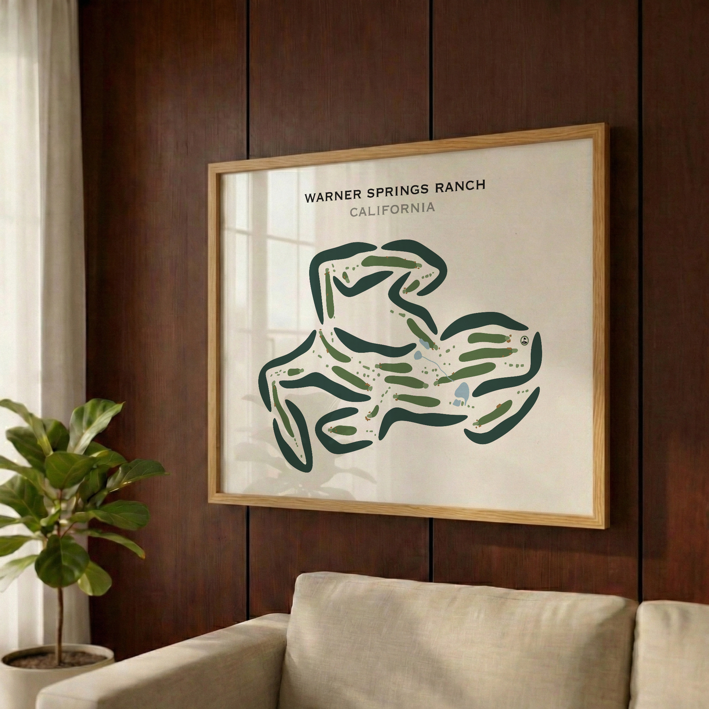 Warner Springs Ranch, California - Printed Golf Courses