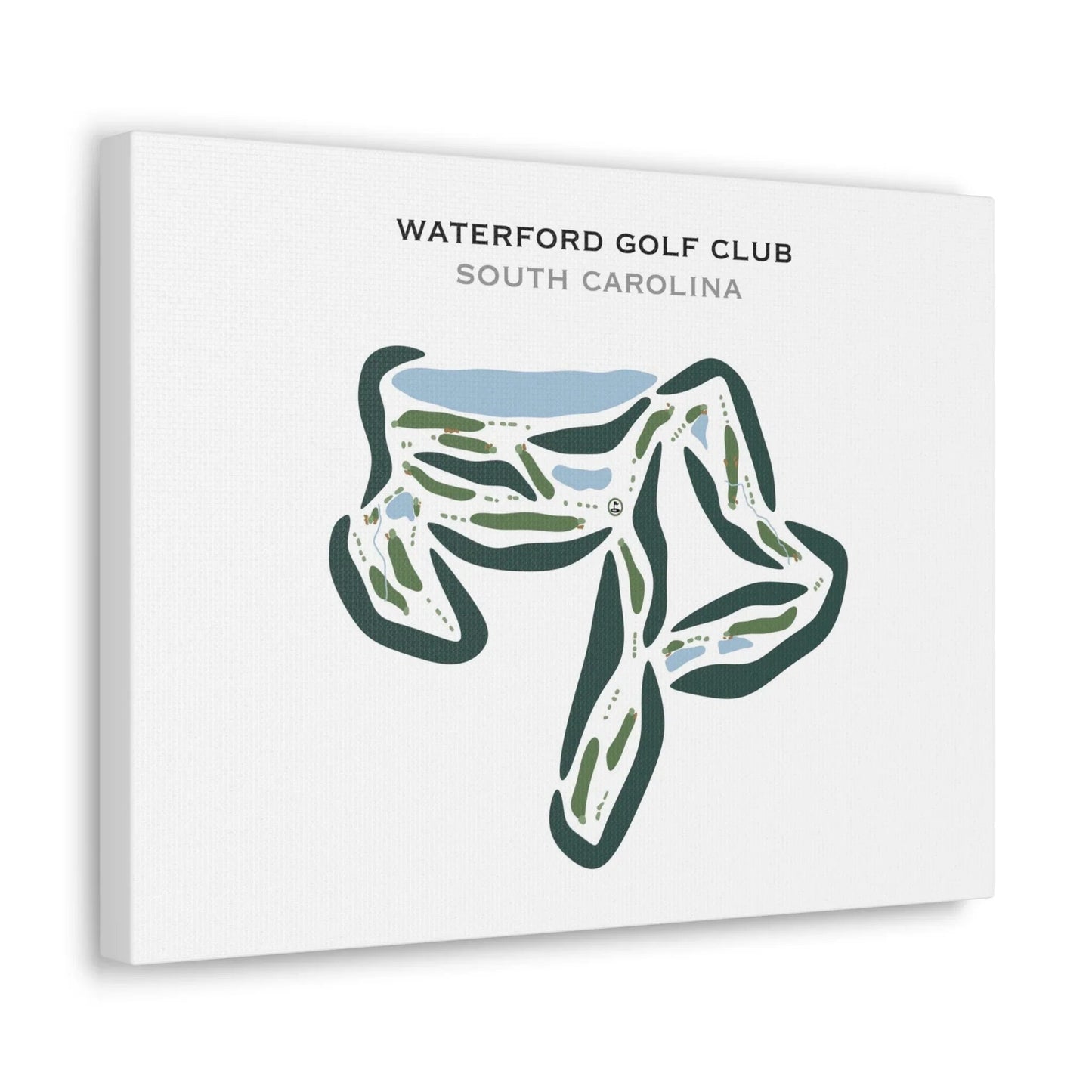 Waterford Golf Club, South Carolina - Printed Golf Courses