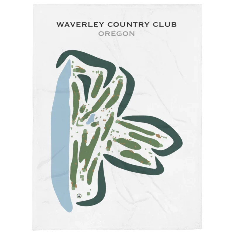 Waverley Country Club, Oregon - Printed Golf Courses
