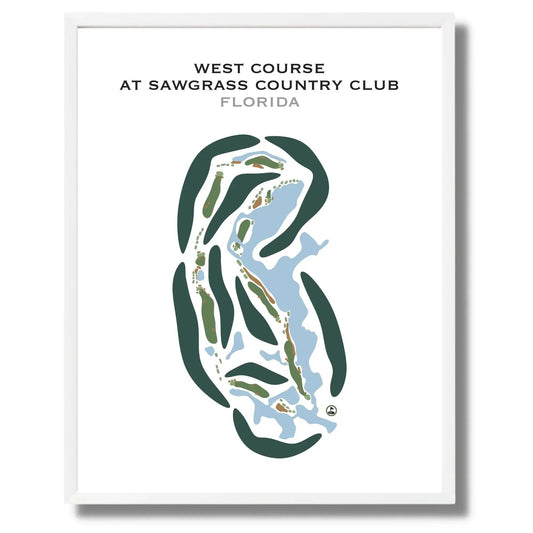 Westchester Golf & Country Club, Florida - Printed Golf Courses